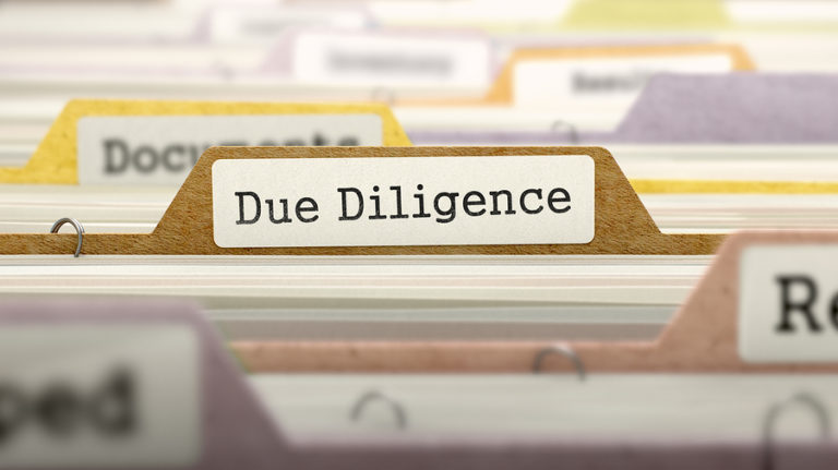 due diligence