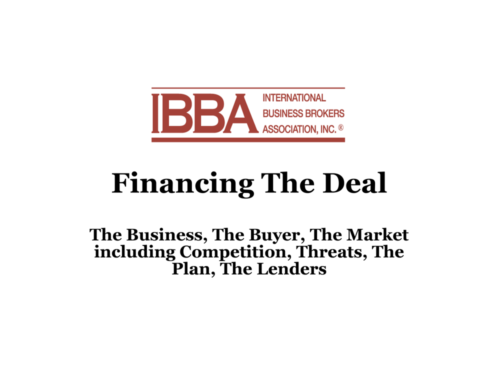 IBBA-Financing-the-Deal-Slides_Title